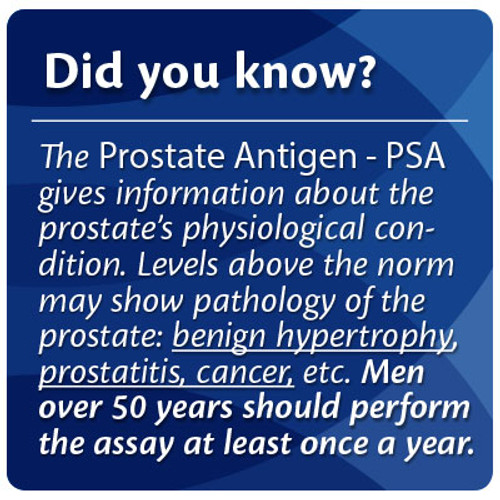Prima Home Test - Prostate Test Kit - PSA Health Test (1 Test) - Did you Know?