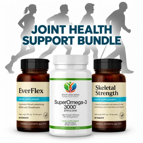 Nature's Sunshine & Body and Mind Genoma Nutritionals Joint Heath Support Money Saving Pack. Unique to Body and Mind Studio International Ltd.