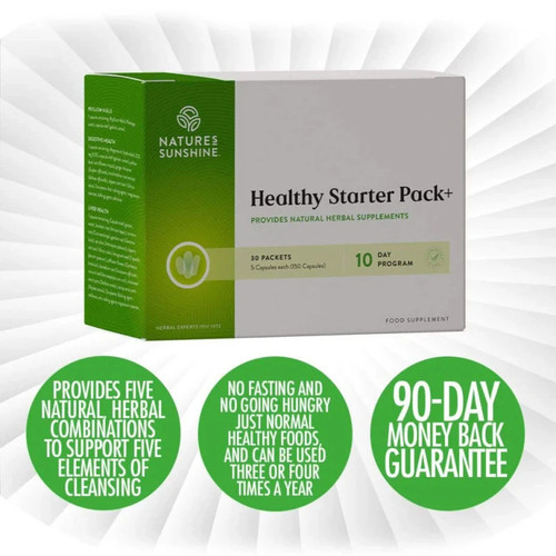 Nature's Sunshine Products Healthy Starter Pack+.