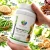 Genoma Nutritionals® GenomaBlend™ Organic Protein Powder + Apple Fibre (1200g). Tub in hands.