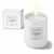 Sandalwood and Amber Soy Wax Candle (Boxed)