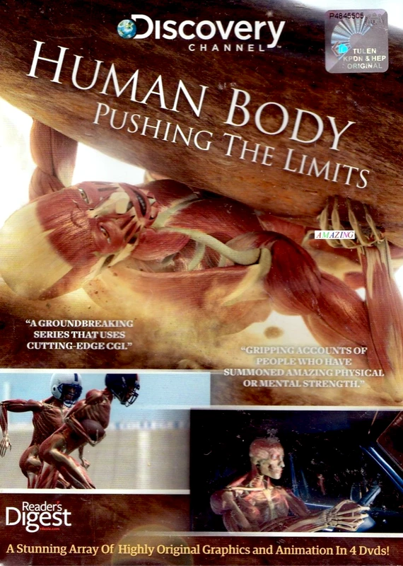 Human Body: Pushing the Limits 4-DVD autographed set by Paul Hopfensperger