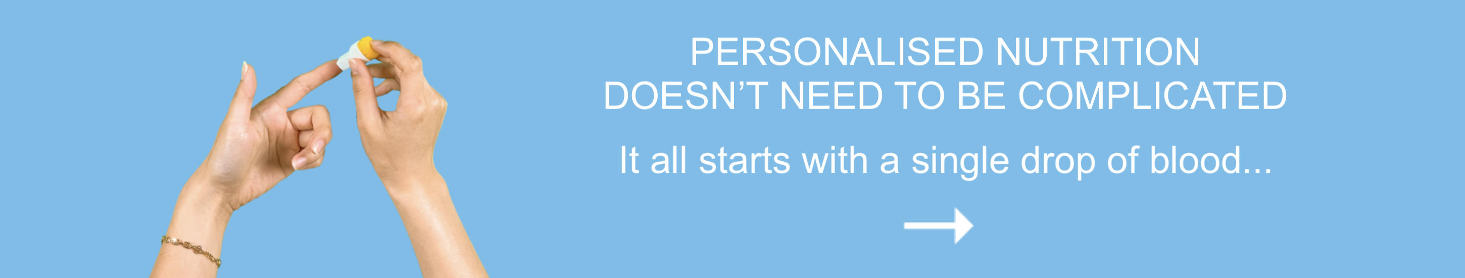 Personalised Nutrition Starts with a single drop of blood, ABO Blood Test, The Blood Type Diet.