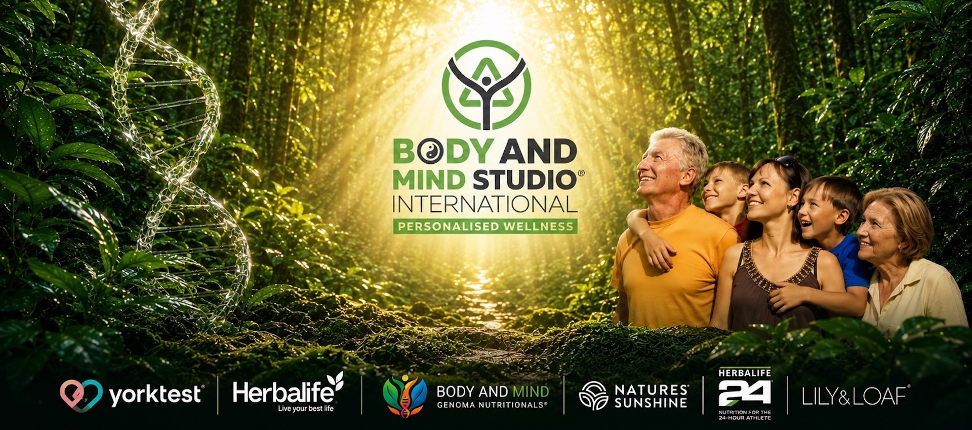 Body and Mind Studio International Distributors for Body and Mind Genoma Nutritionals, Eldon Card Blood Tests, YorkTest Food Intolerance Tests, Natures Sunshine Products UK, NSPUK, Herbalife Nutrition, Herbalife 24 Sports Nutrition, Lily & Loaf , Herbalife Skin United Kingdom and Worldwide Shipping.