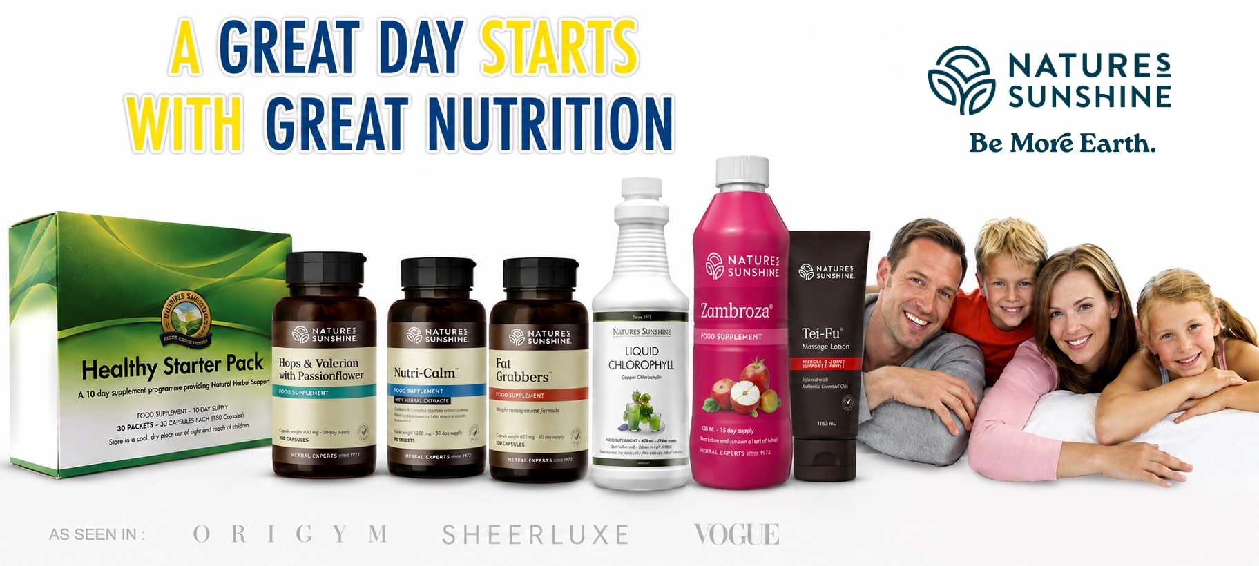 Nature's Sunshine Products at Body and Mind Studio International Ltd with shipping to the UK, EU and Worldwide.