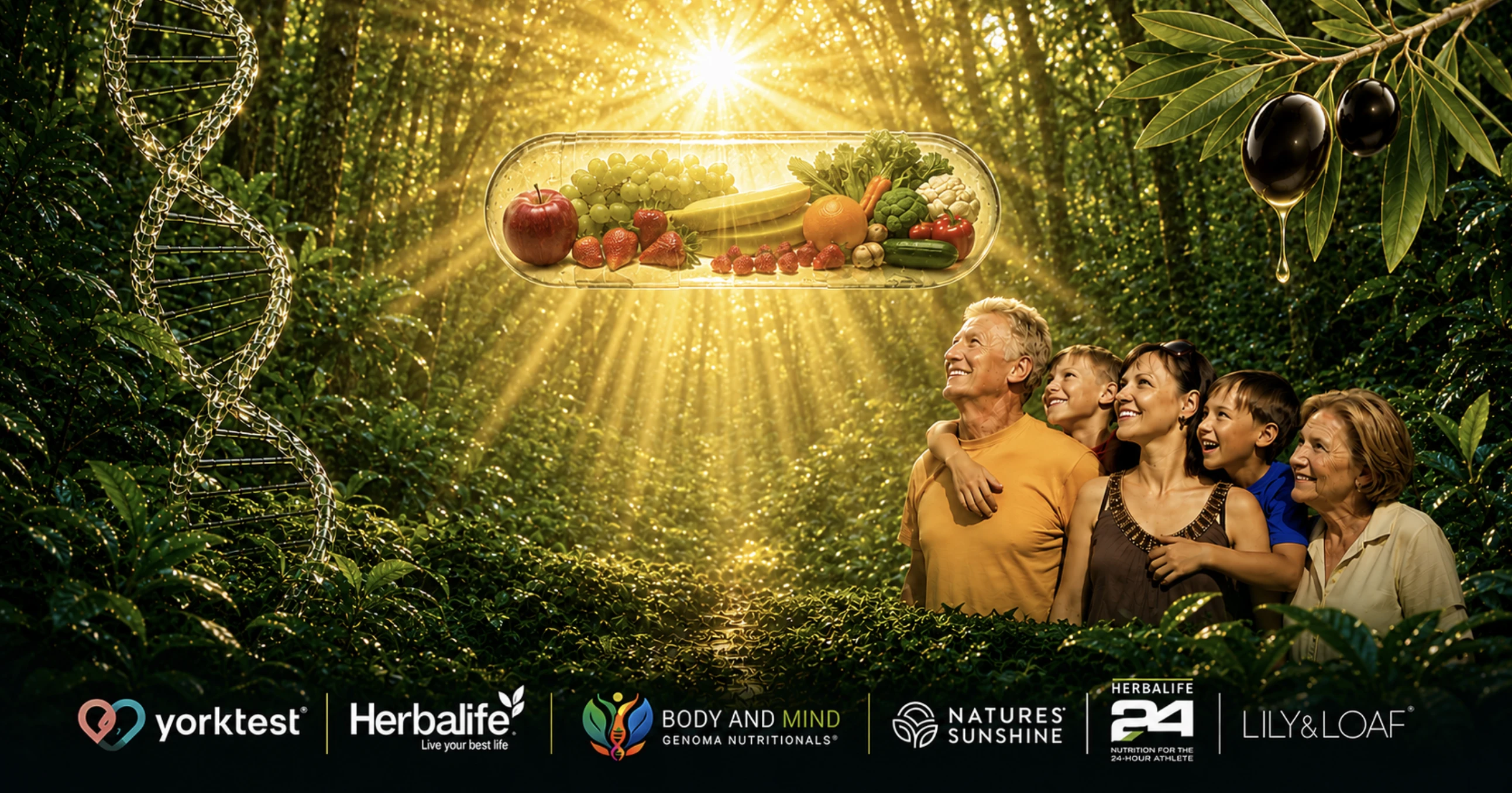 Body and Mind Studio International Supporting your Daily Nutrition with Herbalife, Body and Mind Genoma Nutritionals, Nature's Sunshine, Herbalife 24, Lily & Loaf Nutrition