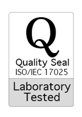 Quality Seal ISO IEC 17025