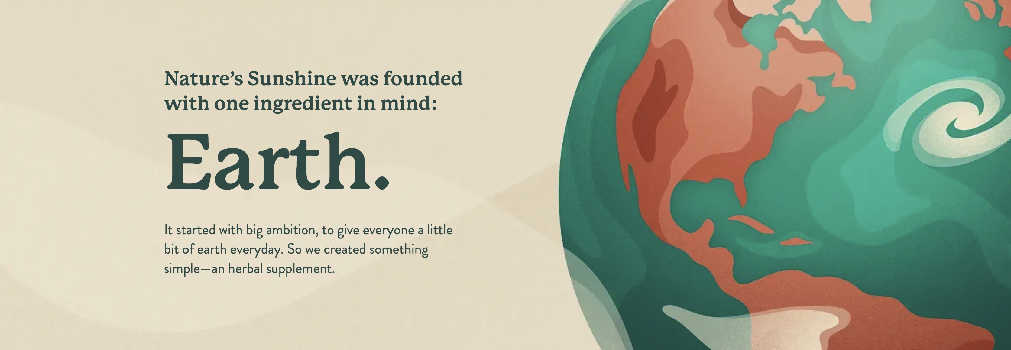 Nature's Sunshine Products - Be More Earth - Body and Mind Studio International with United Kingdom and Worldwide Shipping