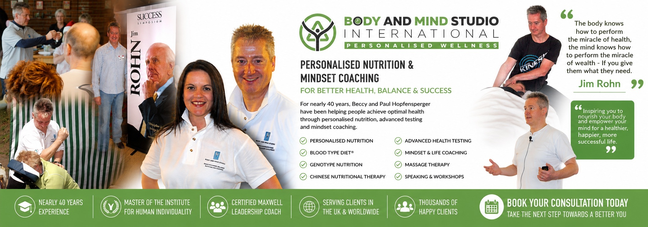 Paul Hopfensperger MIfHI Personalised Nutrition and Mindset Coaching at Body and Mind Studio International, Bury St. Edmunds, United Kingdom