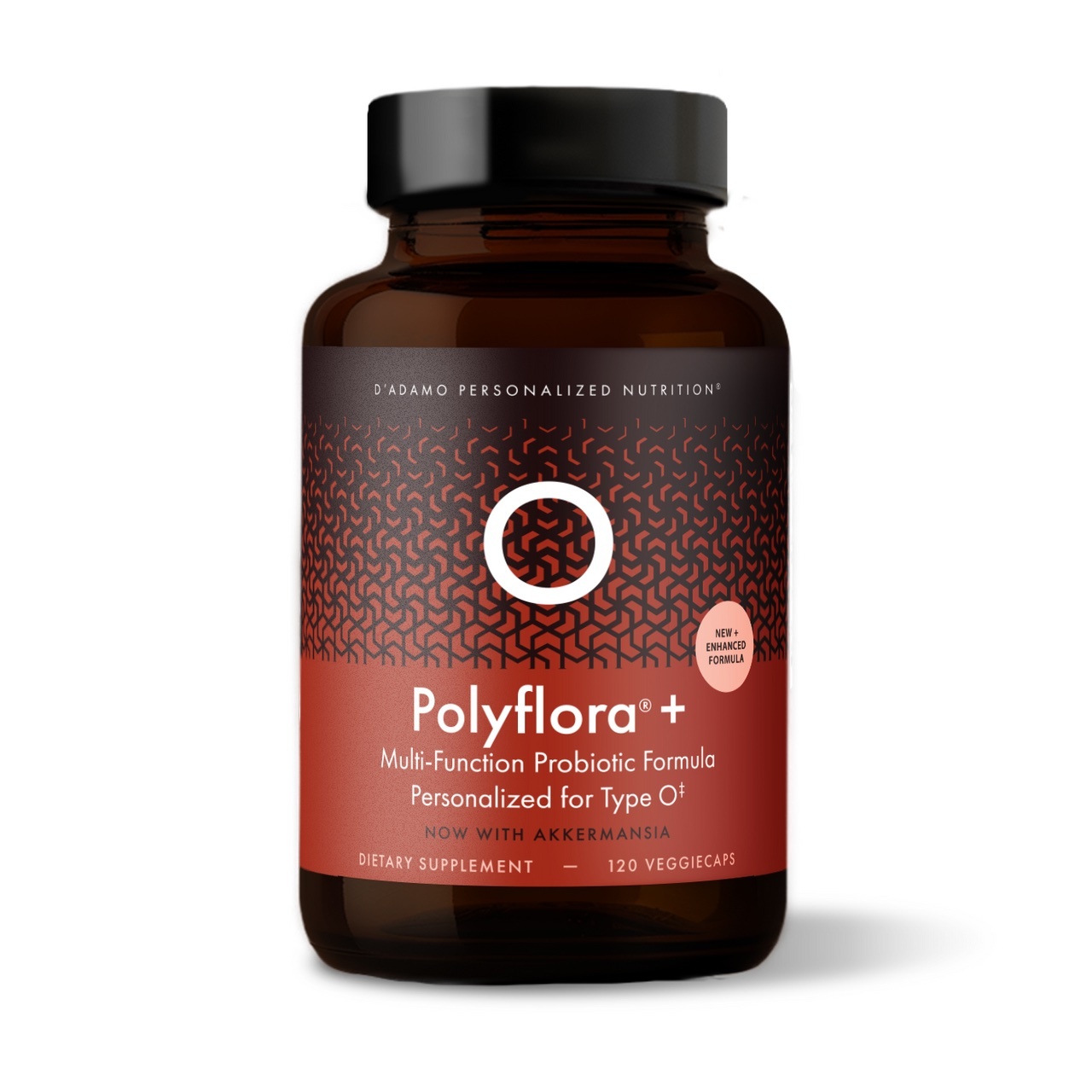 | Body and Mind Studio International® | D'Adamo Personalised Nutrition | Polyflora + Multifunction Probiotic with Akkermansia for Blood Type O Individuals (120 Veggie Caps) | UK and Worldwide |