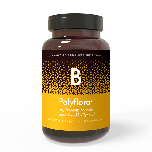 D'Adamo Personalized Nutrition Polyflora B, UK, EU, EEA and CH.