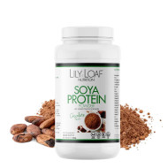 Chocolate Flavour Vegan Soya Protein Powder with Vitamins & Minerals (640g). Tub.