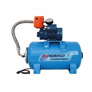 Equipo hidroneumáticos 115V monofásico PKm60 - 0.7HP, Esférico/24L