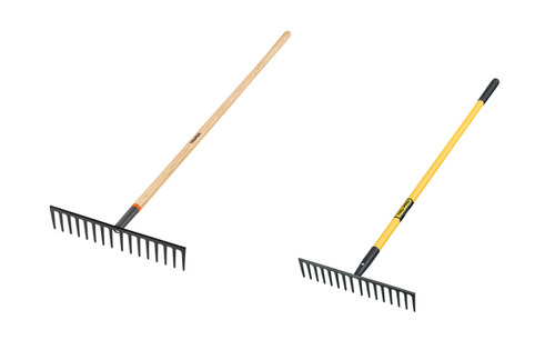 Rastrillo recto reforzado de 16 dientes 60"