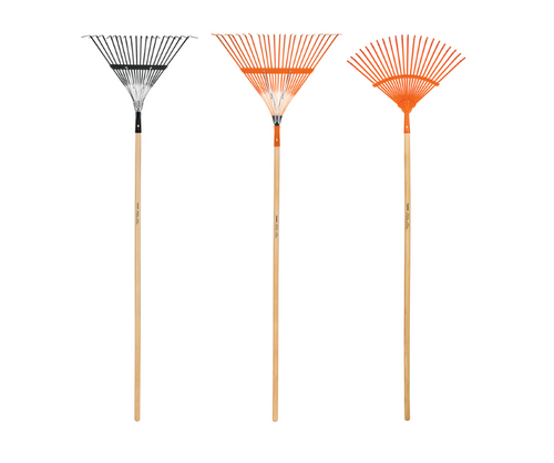 Escobas metálicas para jardín 48"