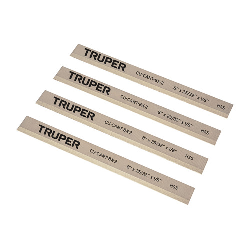 Cuchillas para canteadora CANT-8X-2 (4 pzs en caja)
