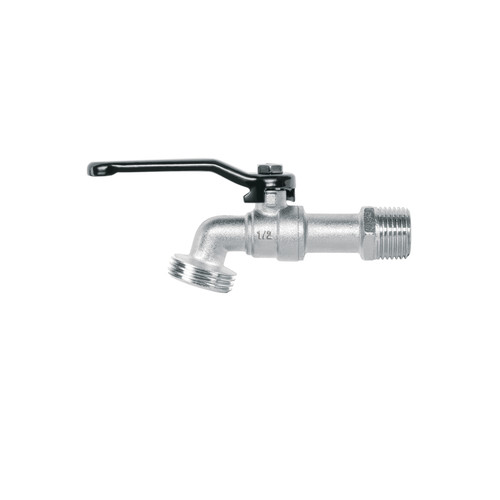 Llave de esfera de zinc 1/2" sin adaptador PRETUL