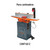 Cuchillas para canteadora CANT-6X-2 (3 pzs en caja)