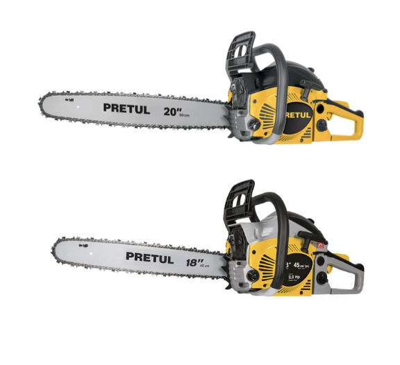 Motosierras a gasolina 45cc/60cc PRETUL