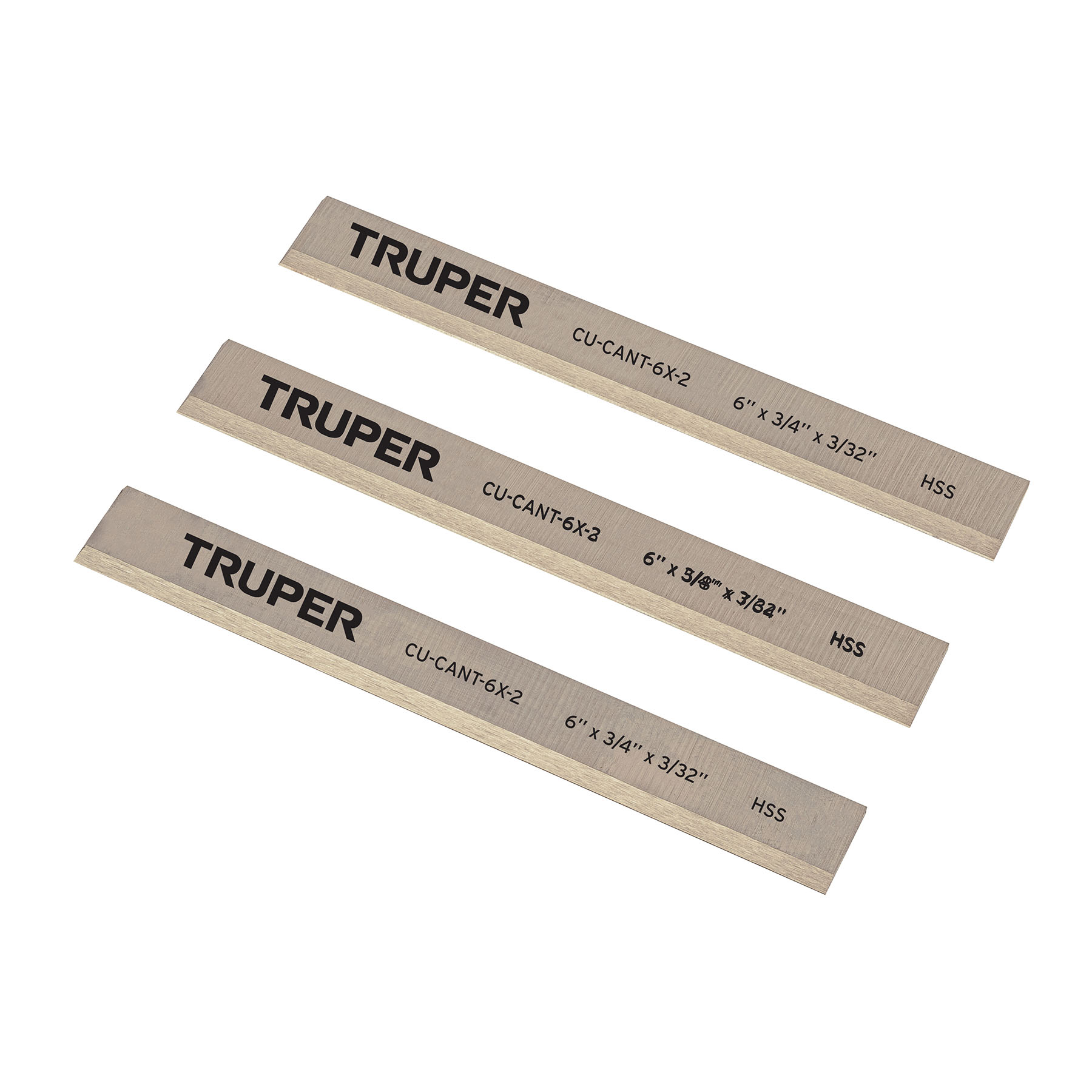 Cuchillas para canteadora CANT-6X-2 (3 pzs en caja)