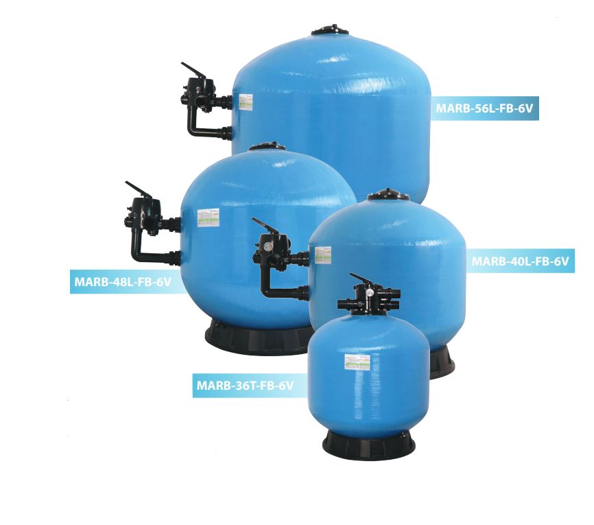 Filtros de arena serie MARBLU