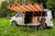 Retro Shade Camper Van Canopy – Orange/Braun