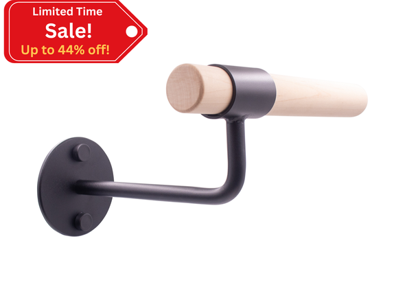 Cambre – Wood Single Bar Wall Mount Ballet Barres System