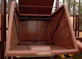 horse stall tilt feeder