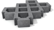 Heavy duty ground grid