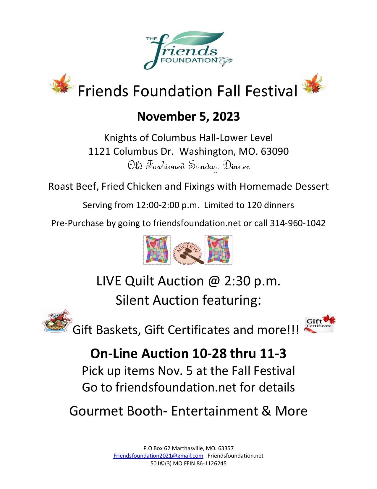 Fall Festival and Auction