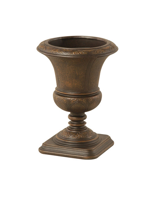 Garden Pot 19" Tall - Golden Bronze