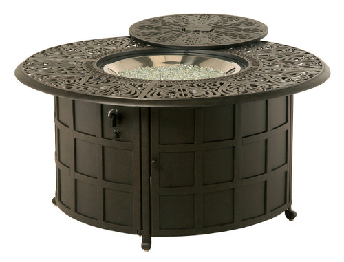 Tuscany 48" Round Enclosed Gas Fire Pit Table