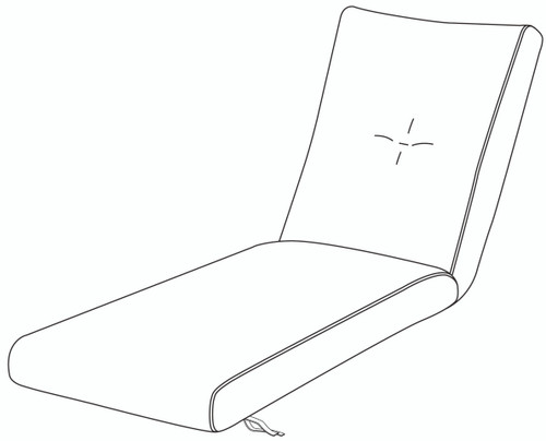 Chaise Lounge Cushion #683105