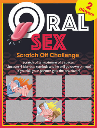 Oral Sex Scratch Off Challenge