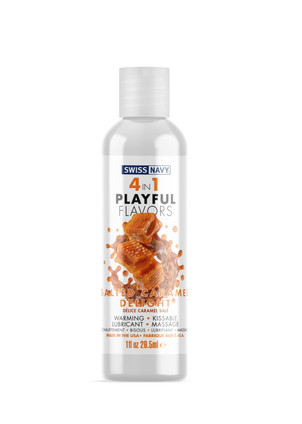 Swiss Navy 4-in-1 Playful Flavors - Salted Caramel Delight