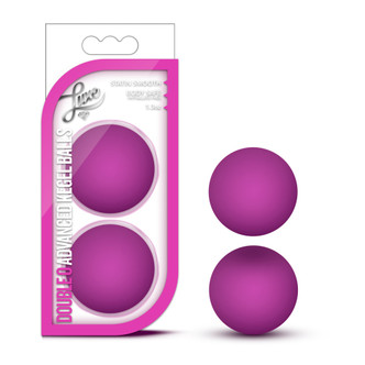 Luxe Double O Advanced Kegel Balls - Pink