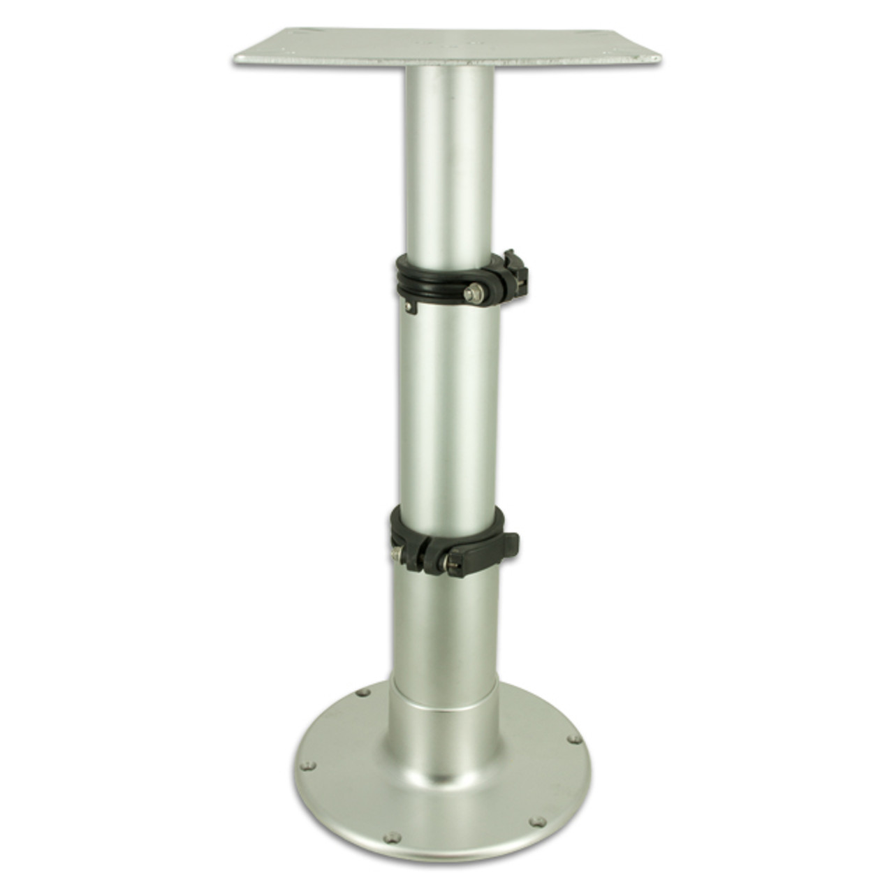 Springfield Marine Adjustable Table Pedestal 3 Stage Table Pedestal Silver Satin 14 28 Inches 1660231 Cascade Depot