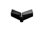 Antelco Rotor Rain Plus 180° Deflector-Black