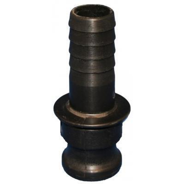 Camlock Part E polypropylene coupler - male coupler/hosetail