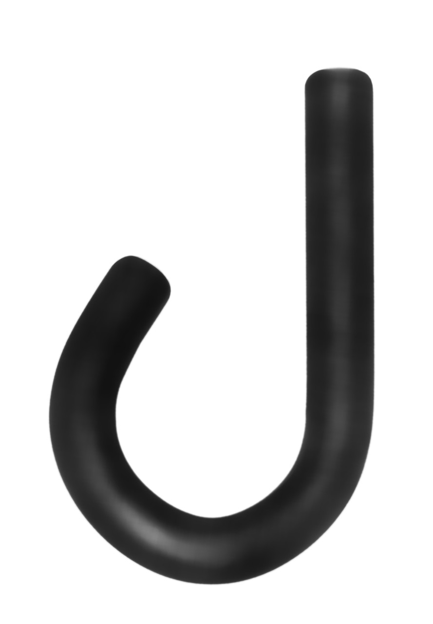 1/2 in. PIGTAIL CURL WELD-ON ROPE HOOK ROUND BAR