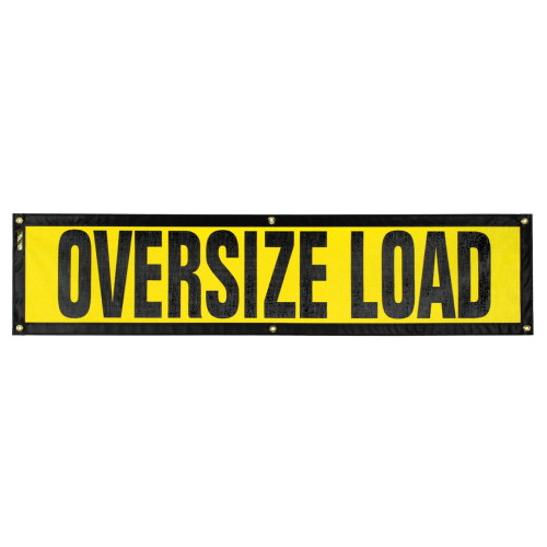 Grommet Escort Oversize Load Sign 14″ X 60″