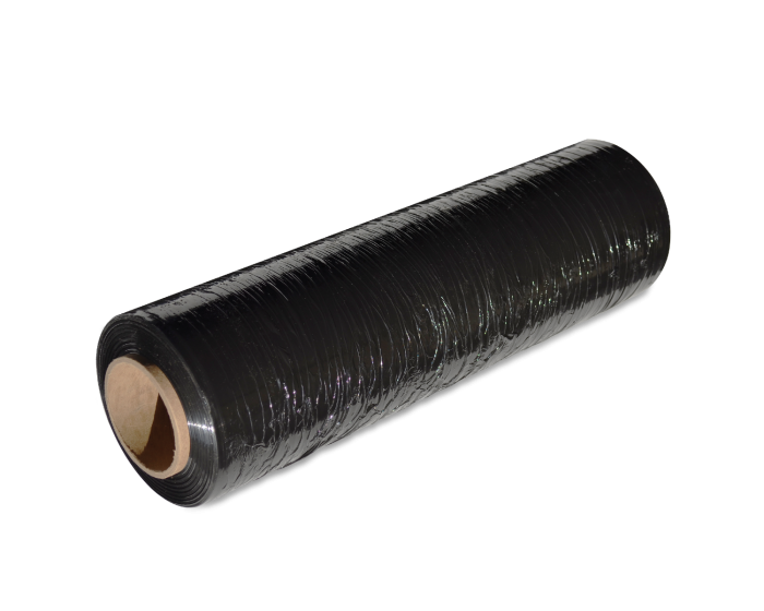 Black Hand Grade Stretch Film Cast 80 Gauge 18" x 1500' Pallet Wrap