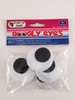 GOOGLY EYES; ROUND 50MM 4CT