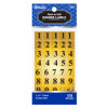 BAZIC Gold Foil Number Label (378/Pack)