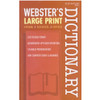WEBSTER'S Large Print English-English Dictionary