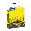 Yellow Desk Style Flourescent Highlighters (12/Box)
