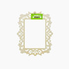 Natural Accent- Miray Laced Wood Frame