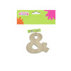 Wood Letter "&"