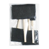Wood Stick Sponge Paint Tool 4ct, Assorted Size