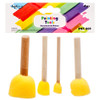 Round Top Paint Sponge Tool 4ct, Assorted Size